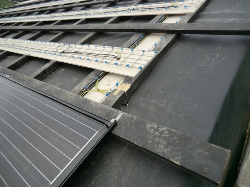 Detailansicht des „Solrif“-Montagesystems © Leitner Electro Srl