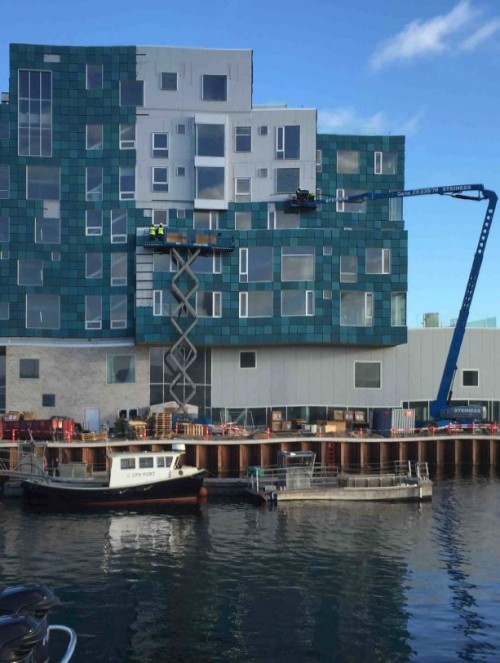 Access to the façade is a major factor for affecting installation time © Solarlab