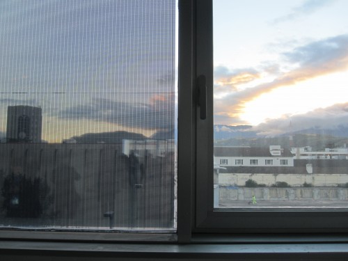 Sonnenschutzeffekt der BIPV-Module © Eurac Research