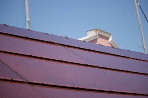Sovrapposizione delle tegole fotovoltaiche