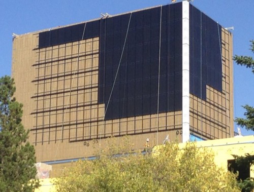 PV modules installation © Gordon Howell (HME)