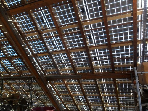  Schatteneffekt des BIPV-Systems © Ing. Studio Blasbichler Srl