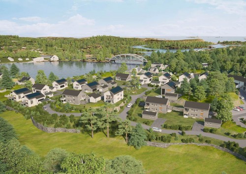 Skarpnes zero energy village © Skanska