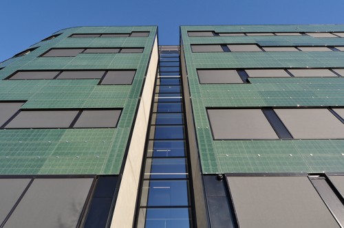 BIPV façade © Union Eiendomsutvikling