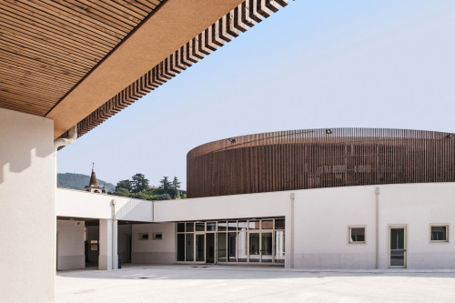 Vista dal cortile interno