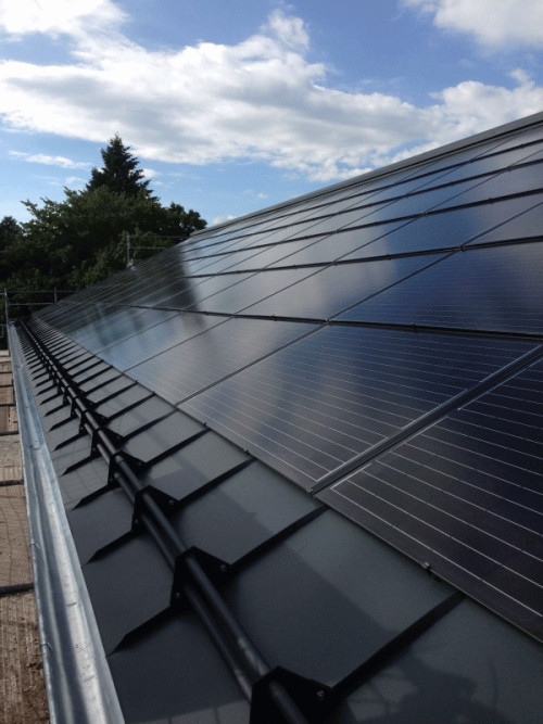 Solar Dachziegel SOLID Solrif SoliTek