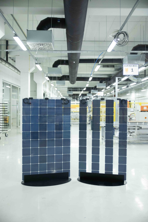 Bifaciale Solarmodule, Glas-Glas, erhöhte Transparenz SoliTek